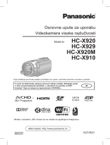Panasonic HCX929EP Operating instructions