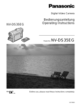 Panasonic NVDS35EG Owner's manual