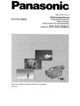 Panasonic NVDX100EG Owner's manual