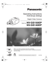 Panasonic NVGS150EP Operating instructions