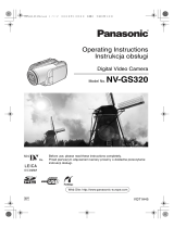 Panasonic NVGS320 Operating instructions