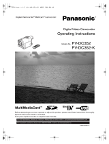 Panasonic PVDC352 Operating instructions