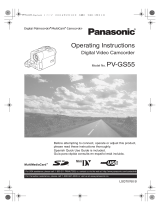 Panasonic PVGS55 Operating instructions