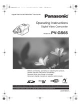Panasonic PVGS65 Operating instructions