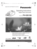 Panasonic PVGS150 Operating instructions