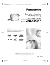Panasonic VDRD150EP Operating instructions