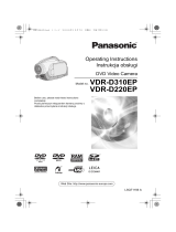 Panasonic VDRD220EP Operating instructions