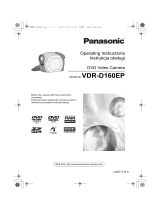 Panasonic VDRD160EP Operating instructions