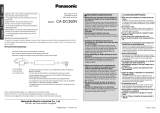 Panasonic CA-DC300N Owner's manual