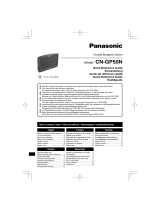 Panasonic CN-GP50TC Owner's manual