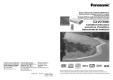Panasonic CQVD7500U Operating instructions