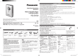 Panasonic RQSX59 Operating instructions