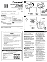 Panasonic RQSX78VA Operating instructions