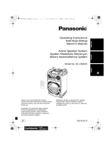Panasonic SCCMAX5E Owner's manual