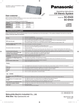Panasonic SCEN33 Owner's manual