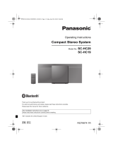 Panasonic SC-HC19EC Owner's manual