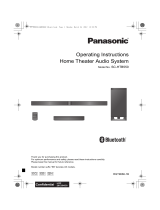 Panasonic SCHTB550EG Operating instructions