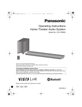 Panasonic SCHTB690EG Owner's manual