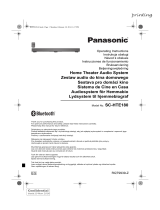 Panasonic SCHTE180EG Operating instructions