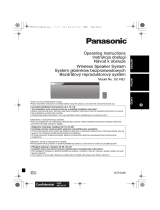 Panasonic SC-NE1EG Owner's manual