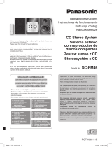 Panasonic SC-PM46 Owner's manual