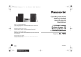 Panasonic SCPMX9EG Owner's manual