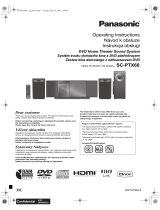 Panasonic SCPTX60 Owner's manual