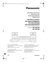 Panasonic SC-UX100E Owner's manual