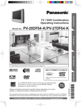 Panasonic PV27DF64K Operating instructions