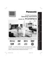 Panasonic PV27DF62K Operating instructions