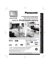 Panasonic PVDF273 Operating instructions