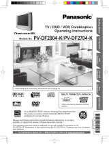 Panasonic PV-DF2704K Owner's manual