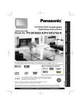 Panasonic PVDF2703K Operating instructions