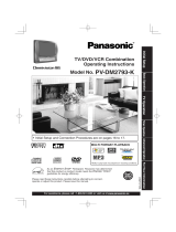 Panasonic PVDM2793K Operating instructions
