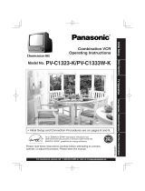 Panasonic PVC1323K Operating instructions