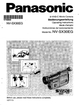 Panasonic NVSX30EG Owner's manual