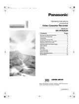 Panasonic NVHV62GH Operating instructions