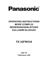 Panasonic TX32FW334 Operating instructions