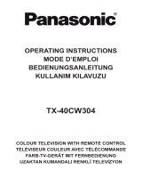 Panasonic TX40CW304 Owner's manual
