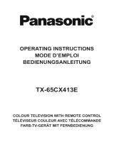 Panasonic TX-65CX413E Owner's manual