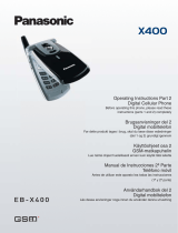 Panasonic X400 Owner's manual