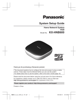 Panasonic KXHN6092 Operating instructions