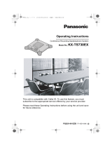 Panasonic KXTS730EX Operating instructions