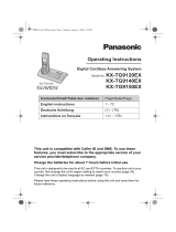Panasonic kx tg 9120 Owner's manual