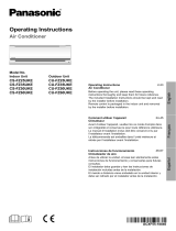 Panasonic CSFZ50UKE Owner's manual