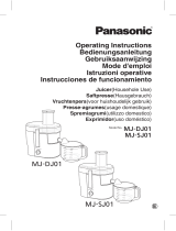 Panasonic MJDJ01 Operating instructions