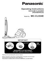 Panasonic MCCL934E Operating instructions