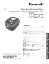 Panasonic SRSSS105 Operating instructions