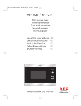 Aeg-Electrolux MC1761E-B User manual