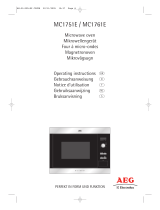 Aeg-Electrolux MC1761E-M User manual